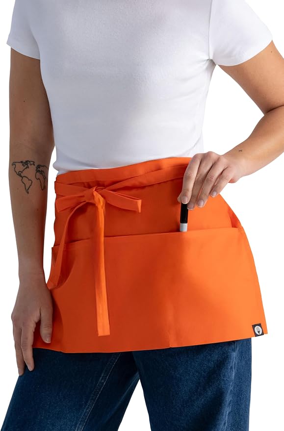 Chef Works Unisex Waitress Apron - Image 4