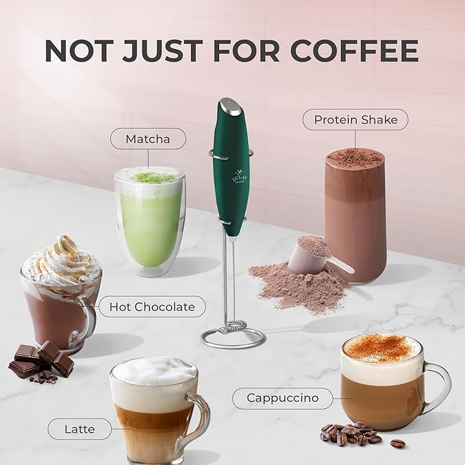 Zulay Kitchen Powerful Milk Frother Wand - Image 3