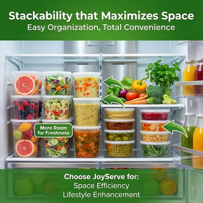 JoyServe 24 Sets Deli Containers - Image 9