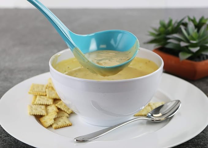 Reston Lloyd Melamine Soup Ladle Kitchen Utensil, Durable BPA-Free Plastic - Image 3