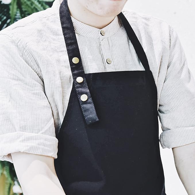 Art Aprons for Painting Pottery Ceramics, Mens Women Kitchen Cooking Aprons - Image 5