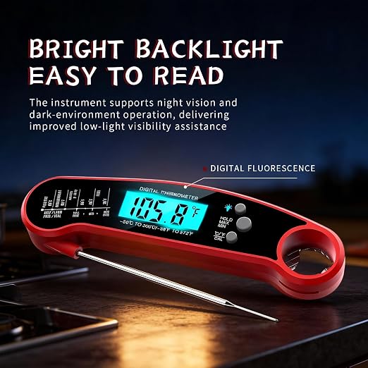 X&E Meat Thermometer Digital – Instant Read Food Thermometer - Image 3