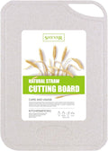 Cutting Board for Kitchen, Wheat Straw Fiber Cutting Board, Dish Washer Safe by zzsbrm