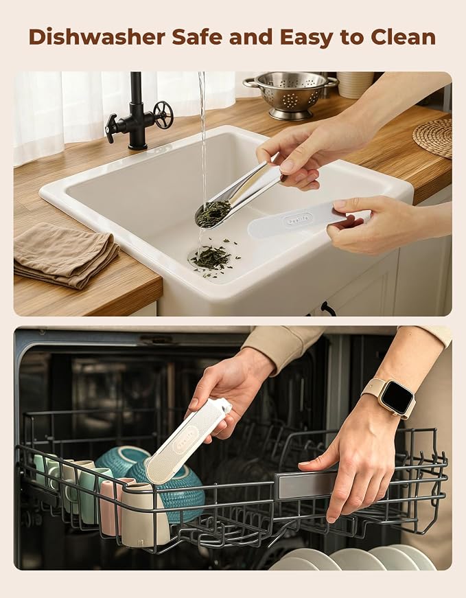 Tea Infuser for Loose Leaf Tea, 2-in-1 Tea Scoop Infuser Fine Mesh Tea - Image 7