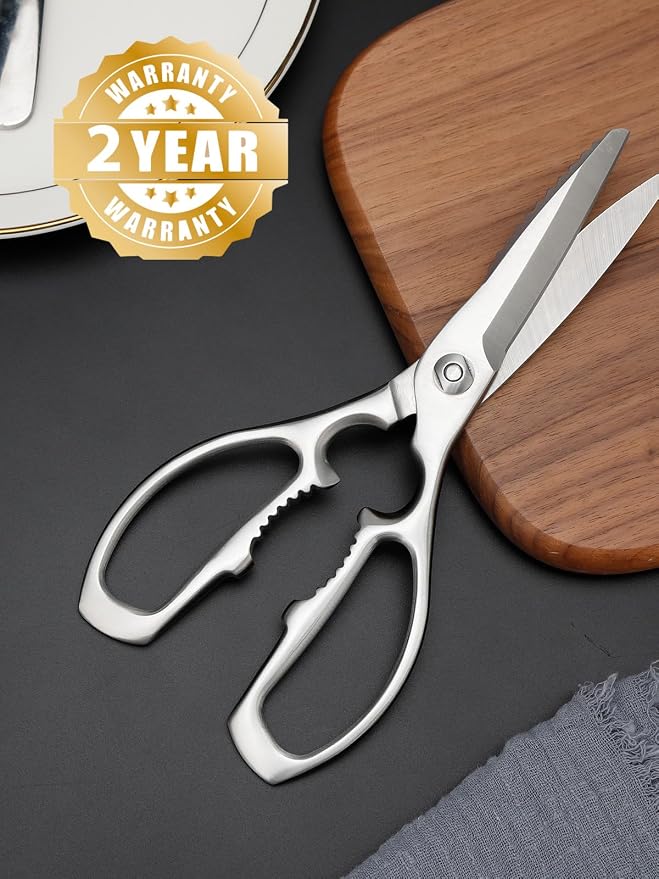 Kitchen Scissors, Forged Stainless Steel Heavy Duty Kitchen Shears, Dishwasher - Image 7