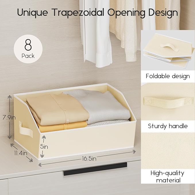 Homsorout Large Closet Organizers and Storage Bins - Image 2