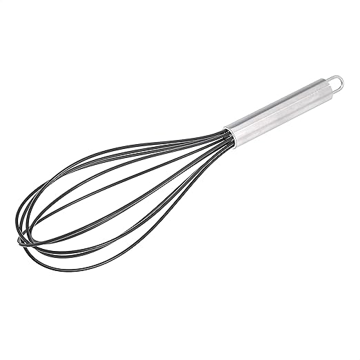 Amazon Basics Stainless Steel and Silicone Non-Stick Coated Whisk Set - Image 2