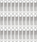 30 Pcs Flat Bottle Opener 7 Inch Stainless Steel Beer bottle Openers Heavy Duty by ZCYSRLQIN