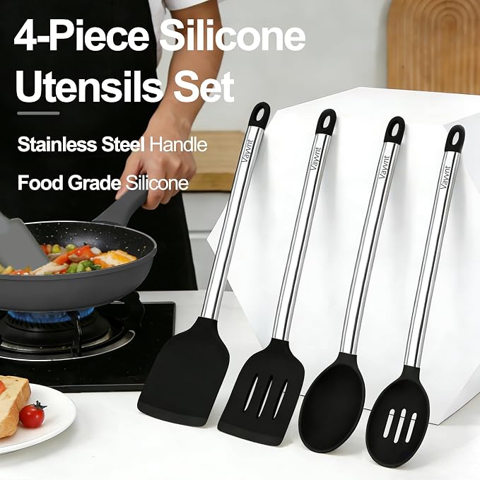 Vayvnt Silicone Cooking Utensils Set - Image 6