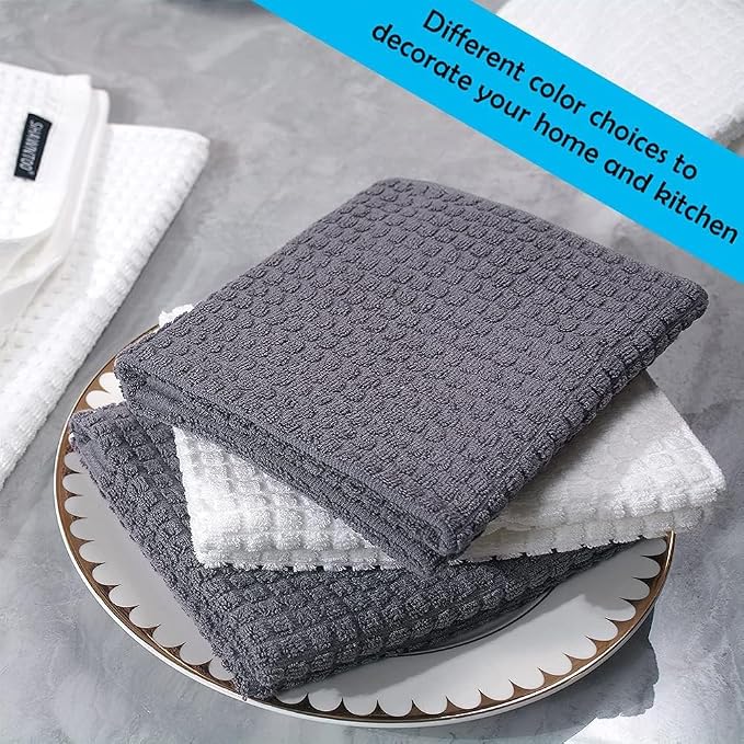 Oven Mitts and Pot Holders Sets 6pcs, Kitchen Oven Glove, High Heat Resistant - Image 7