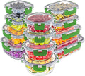 Magic Mill Premium Borosilicate Glass Food Storage Containers by magicmill