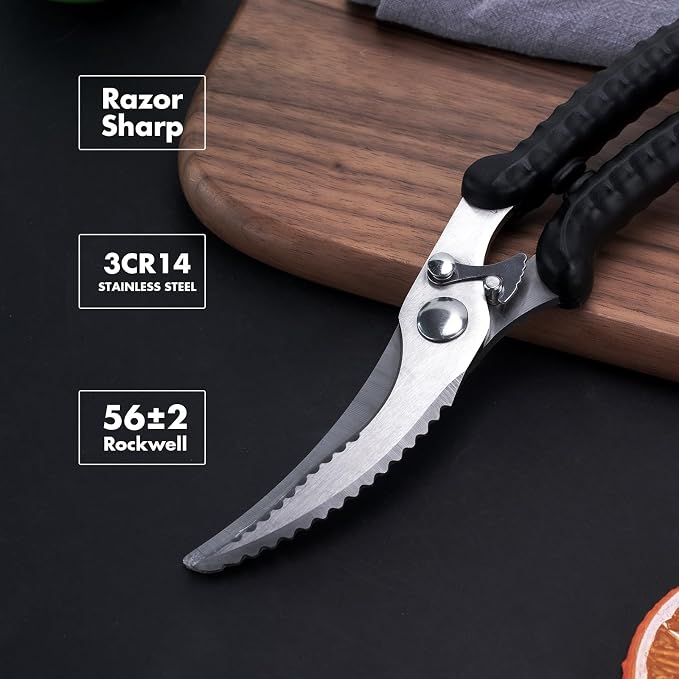 Heavy Duty Poultry Shears, Kitchen Scissors - Image 2