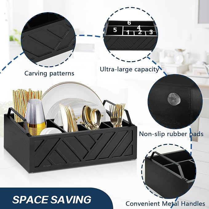 Ukonvi Paper Plate Dispenser and Holder - Image 6
