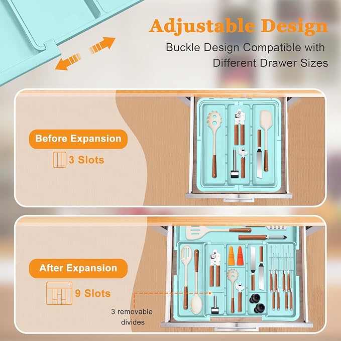 Homecor Utensil Drawer Organizer - Image 2