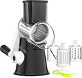 Ourokhome Rotary Cheese Grater Hand Crank, Kitchen Shredder Speed Mandolin by Ourokhome