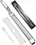 Ourokhome Kitchen Lemon Zester, Stainless Steel Hand Held Parmesan Cheese Grater by Ourokhome