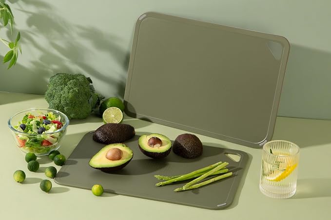 THETCHRY Plastic Cutting Board Set, Cutting Boards - Image 5