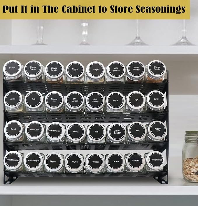4 Tier Spice Rack Organizer - Image 6