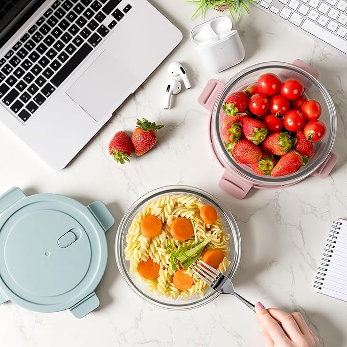 30oz Glass Meal Prep Containers - Image 5