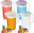 Uiifan 4 Pcs Plastic Water Pitcher by Uiifan