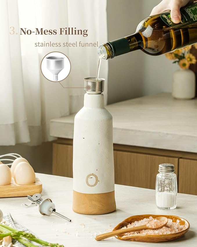 Besmeety 18oz Olive Oil Dispenser Bottle - Image 4