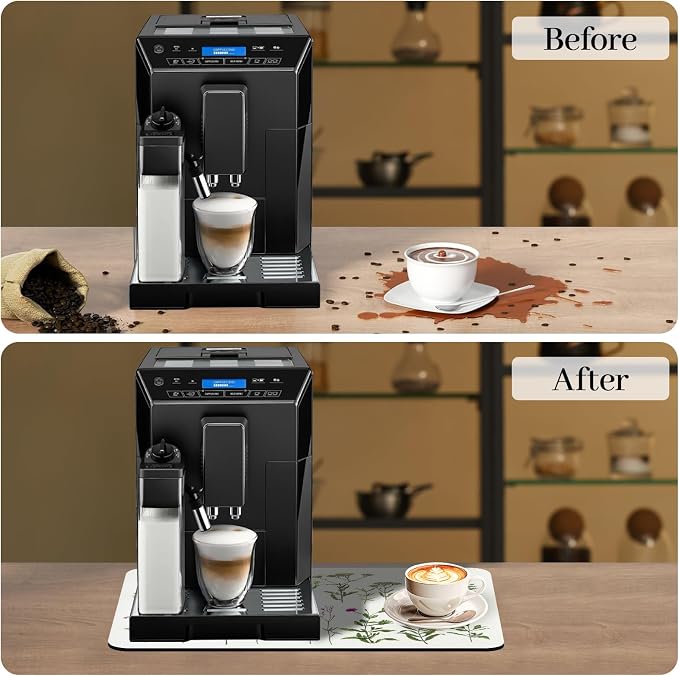 Bloss Kitchen Mat, Coffee Mat 12"x19", Coffee Bar/Maker Mat, Kitchen Counter - Image 3