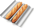Pavsrmy Baguette Bread Pan, Premium Nonstick Perforated Baguette Pan by Pavsrmy