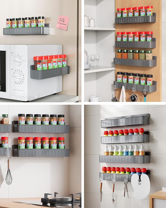 Nieifi Spice Rack Wall Mount, Spice Organizer - Image 8