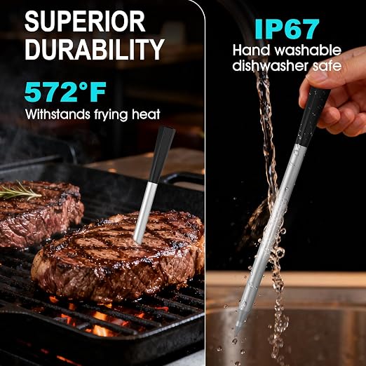 Wireless Meat Thermometer Bluetooth Digital, Smart Meat Thermometer Digital - Image 5