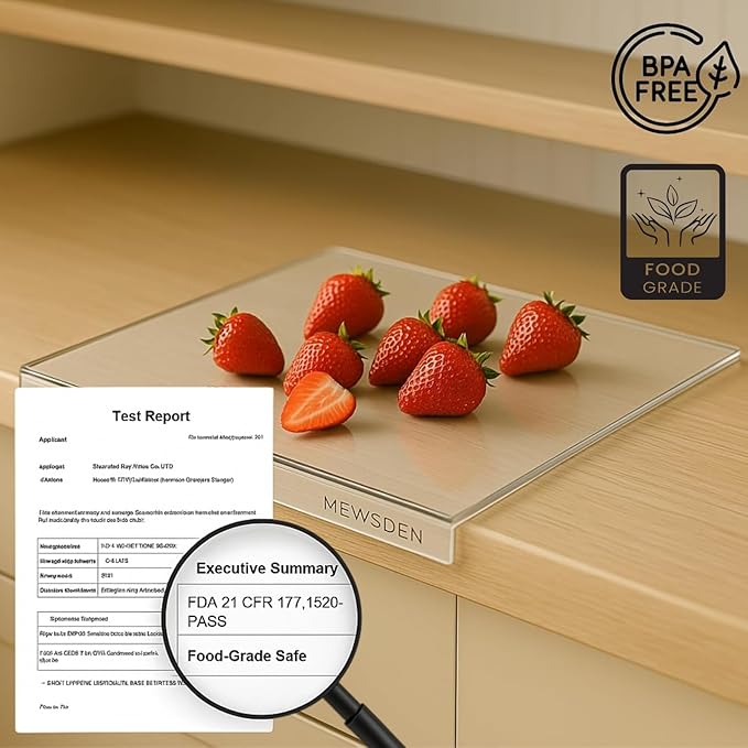 Acrylic Cutting Board with Juice Groove, Cutting Boards - Image 5