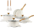 SENSARTE Nonstick Ceramic Cookware Set, 13-Piece Non-toxic Pots and Pans Set by SENSARTE