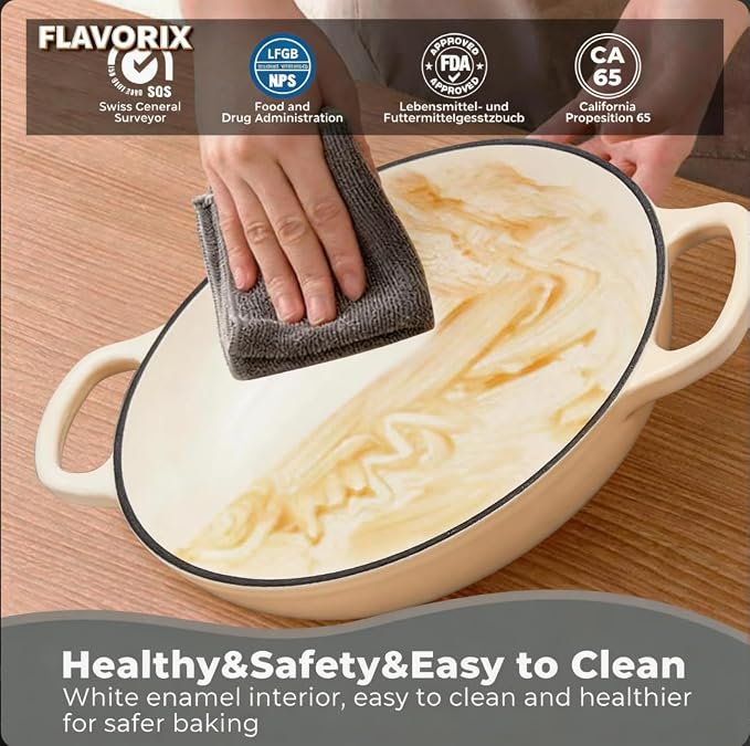 Cast Iron Bread Oven for Sourdough, 6Qt Bread Baking Pan - Image 6