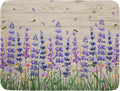 Lavender Floral Dish Drying Mat 18x24 inch Spring Summer Flower Decorative Fast by Giwawa