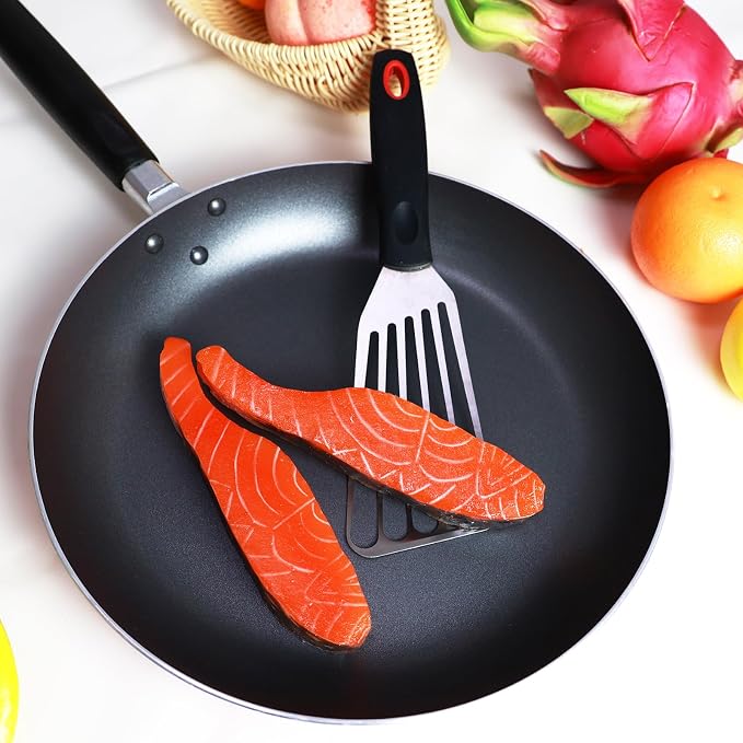 KLAQQED Spatula Set Stainless Steel Kitchen Metal Spatula - Image 4