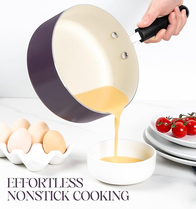MICHELANGELO Nonstick Sauce Pan - Image 2