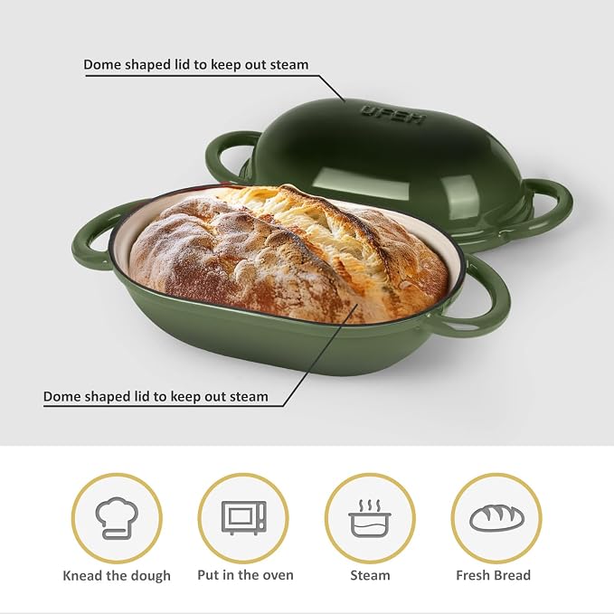 Dutch Oven for Bread Baking – Premium Cast Iron Pot - Image 5