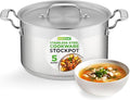 NutriChef 5-Quart Stainless Steel Stockpot by NutriChef%E2%84%A2Kitchen
