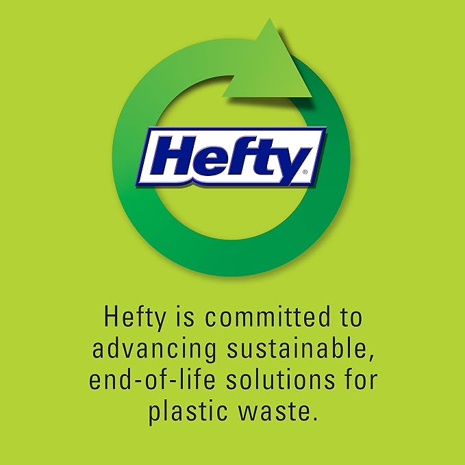 Hefty Ultra Strong 13 Gallon Trash Bags, Tall Kitchen Trash Bags 13 Gallon Size - Image 9