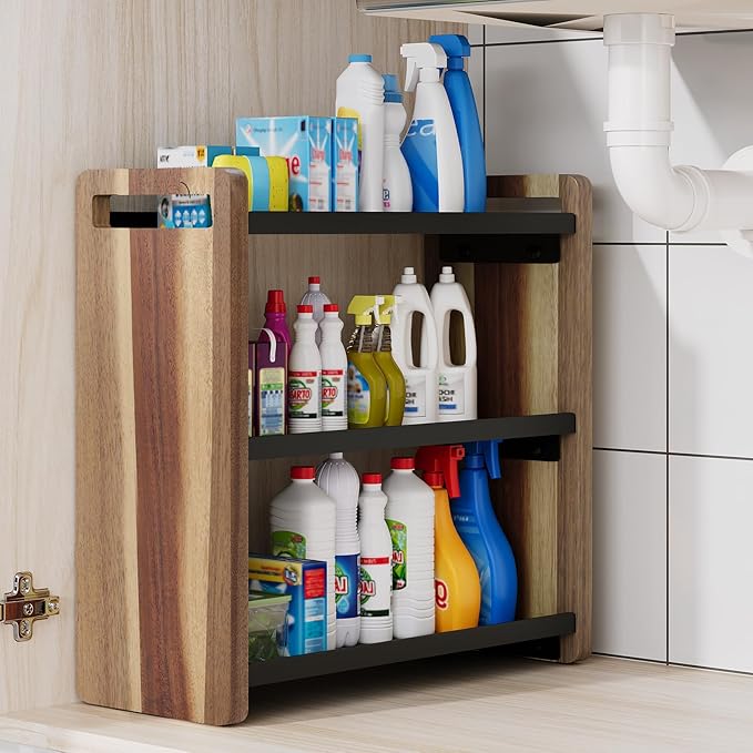 Bathroom Counter Organizer, Bathroom Counter Shelf, Bathroom Organizers - Image 5