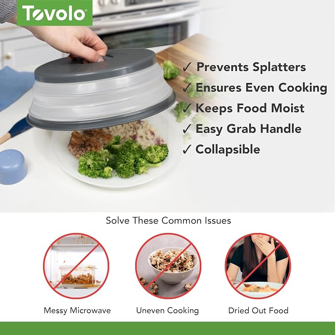 Tovolo Microwave Splatter Cover - Image 3