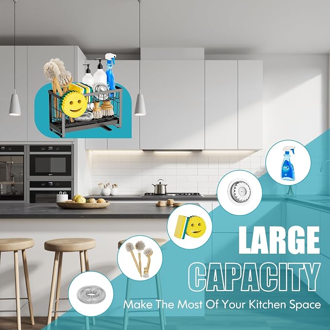 Sponge Holder for Kitchen Sink - Image 5