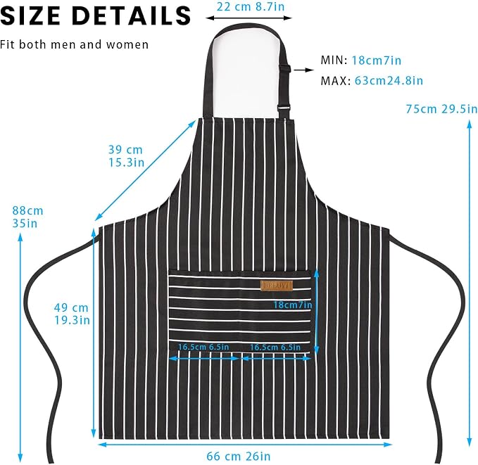 BeLuyi Adjustable Bib Apron - Image 3