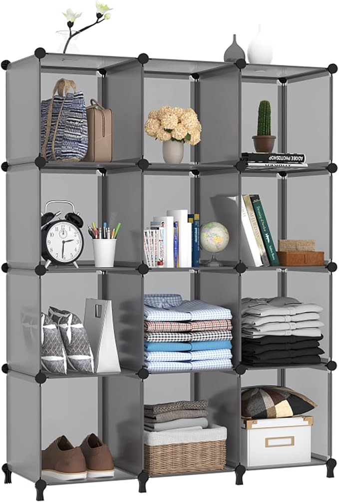 AWTATOS Cube Storage Organizer Closet Storage Cubes Shelves Bookshelf Clothes - Image 7