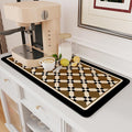 AMOAMI Coffee Mat Hide Stain Rubber Backed Absorbent Dish Drying Mat by AMOAMI