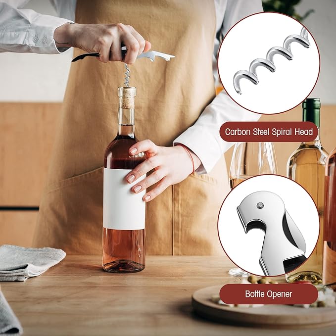 Wine Keys Opener Travel Corkscrew Wine bottle Opener Waiter Beer Bartender - Image 3