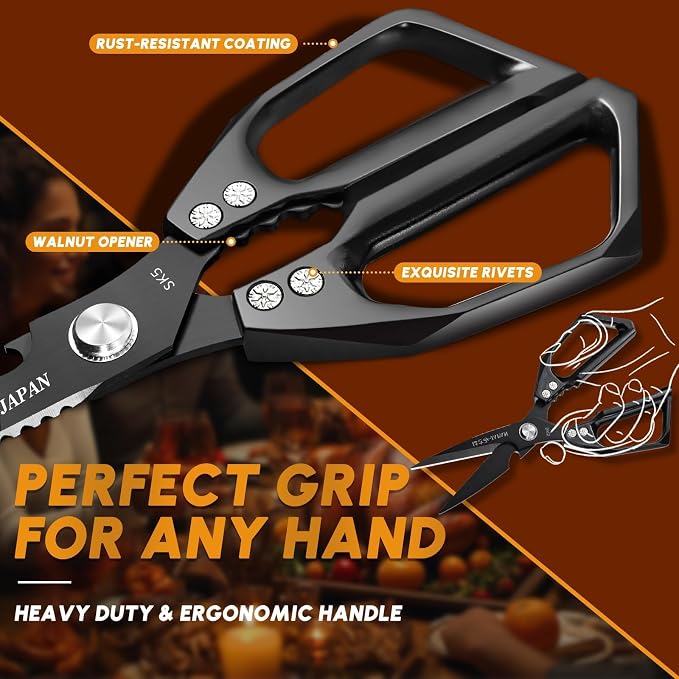HUUSK Kitchen Scissors Set - Image 4