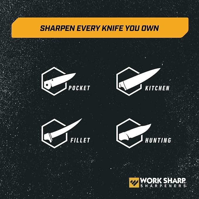 Work Sharp Precision Adjust Knife Sharpener Kit, Sharpens All Pocket and - Image 5