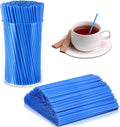 500 Pcs Royal Blue Coffee Stir Sticks Set Acrylic Coffee Stirrers Holder Dark by DLUGOPIS
