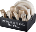 ALELION Paper Plate Dispenser for Countertop by ALELION