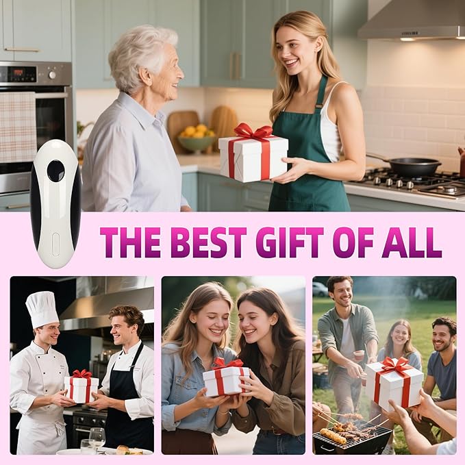 Rechargeable Electric Can Opener, Portable Gadgets Side Automatic Opener Can - Image 6